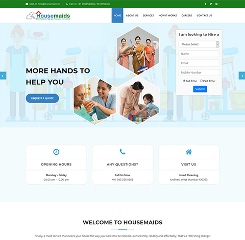 HR Placement Website Design & Development