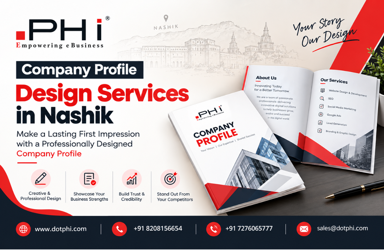 How Can Company Profile Design in Nashik Grow Your Business?