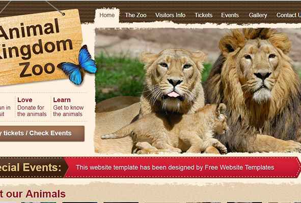Website Design for Animal & Pet