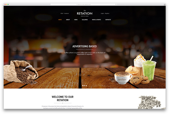 Hotel website design and Development | Restaurant Website Design and development