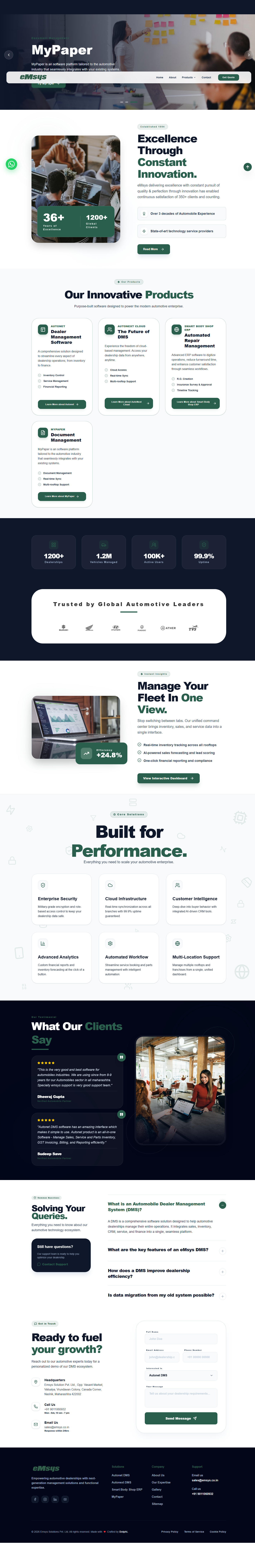 Emsys Solutions Case Study
